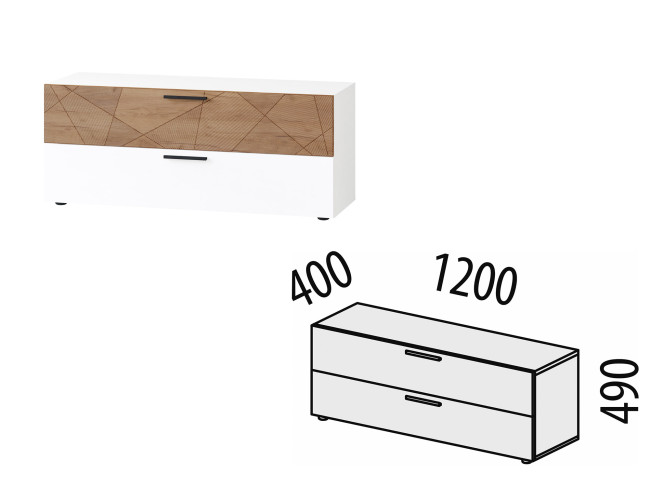 ТВ-тумба Джерси 601.01