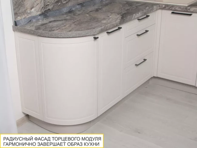 109.65 Напольный шкаф торцевой (лев) Неаполь