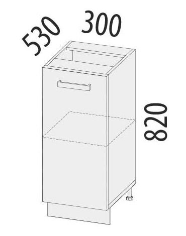 102.55 Стол (лев/прав) 300