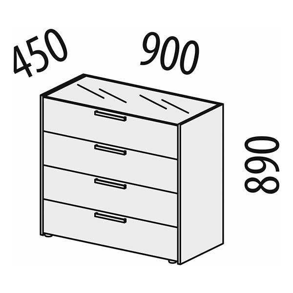 Комод Монако 902.18 Комод Монако 902.18