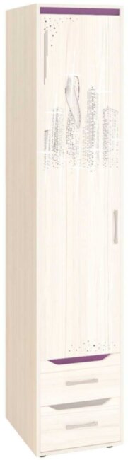 55.22.1 Шкаф-пенал левый Мегаполис 450