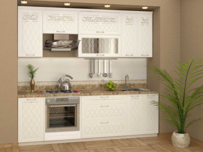 Тиффани 10 кухонный гарнитур 2400 Тиффани 10 кухонный гарнитур 2400