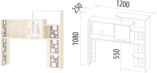 55.23 Надстройка Мегаполис 1200 55.23 Надстройка Мегаполис 1200