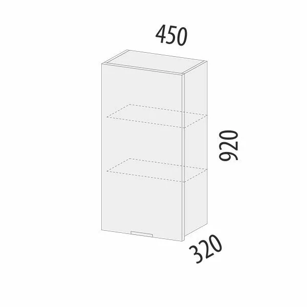 105.22 Шкаф (лев/прав) Грэйс