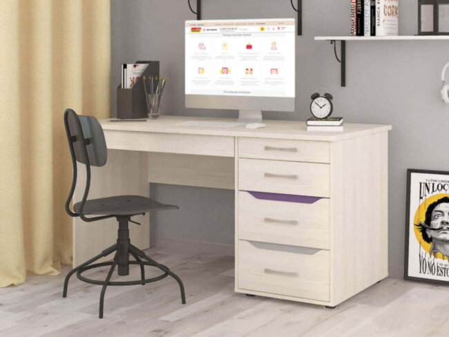 55.24.1 Стол компьютерный Мегаполис 1500