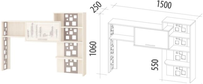 55.25 Надстройка Мегаполис 1500 55.25 Надстройка Мегаполис 1500