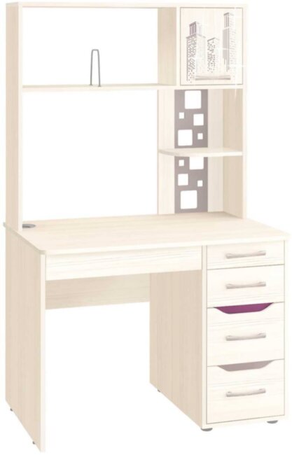 55.26.1 Стол с надстройкой Мегаполис 1000 55.26.1 Стол с надстройкой Мегаполис 1000