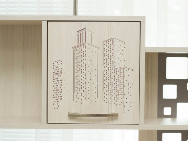 55.15.1 Стол с надстройкой Мегаполис 1200