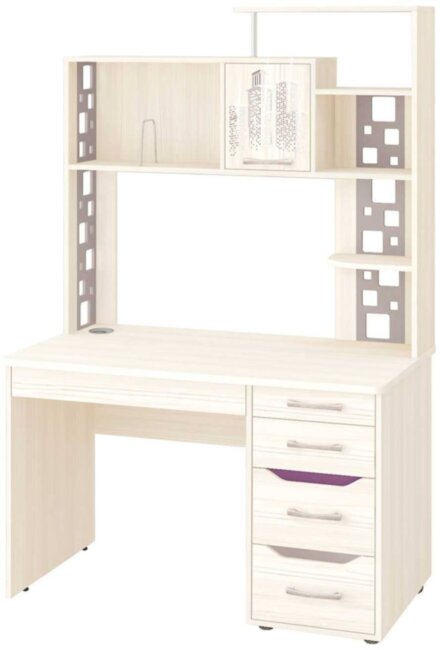 55.15.1 Стол с надстройкой Мегаполис 1200