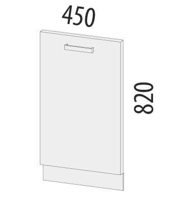 102.70 Панель для посудомойки 450