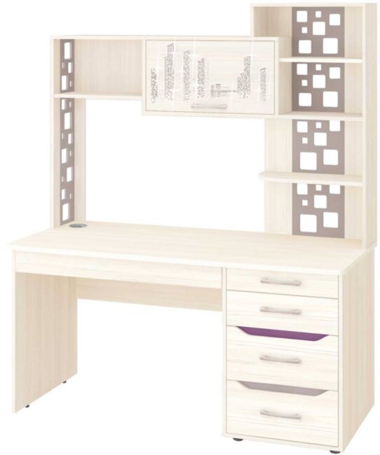 55.24.1 Стол с надстройкой Мегаполис 1500 55.24.1 Стол с надстройкой Мегаполис 1500