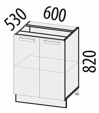 19.58 Стол 60х53х82