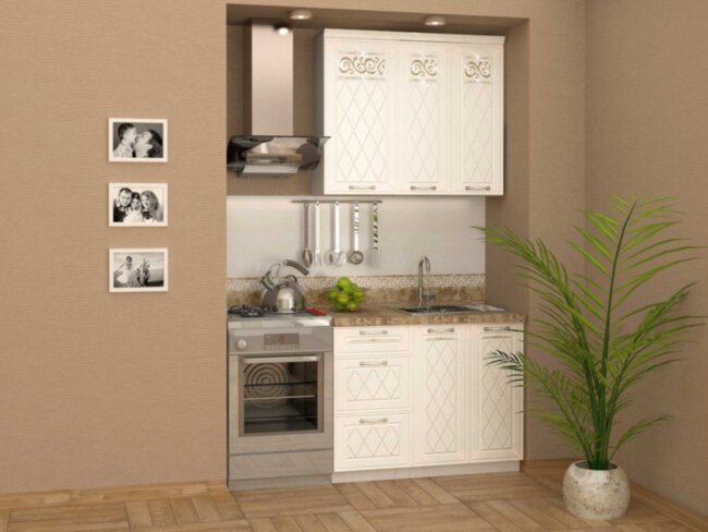 Тиффани 4 кухонный гарнитур 1500