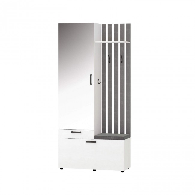 400.07 Мини-прихожая с крючками (лев/прав) Денвер