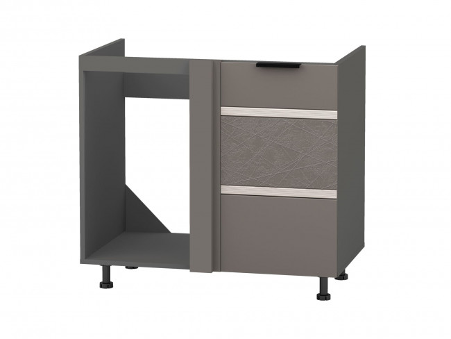 105.52 Стол угловой под мойку (лев/прав) Грэйс