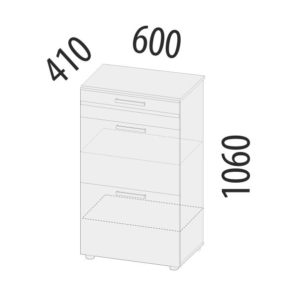 400.11 Тумба для обуви Денвер