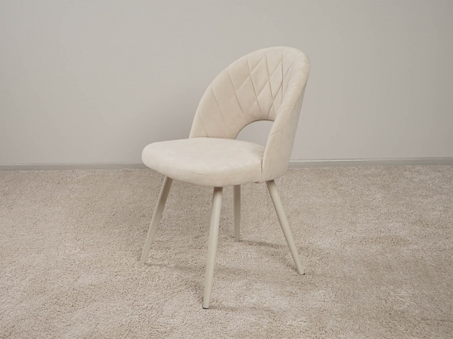 Стул Статус Десерт бежевый (велюр)