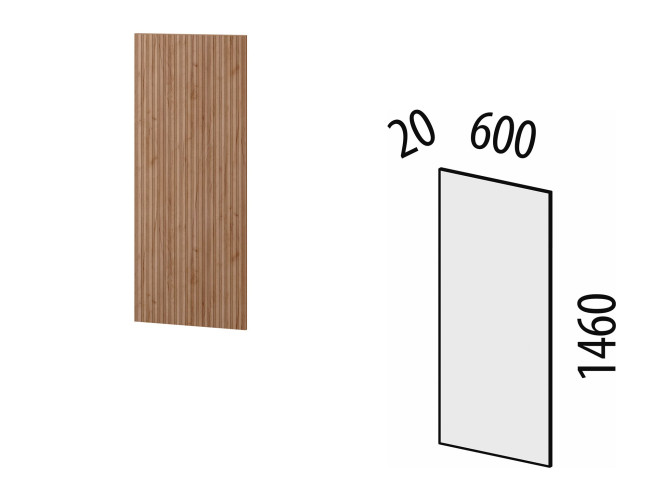 Стеновая панель Джерси 602.25