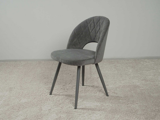 Стул Статус Десерт серый (велюр)