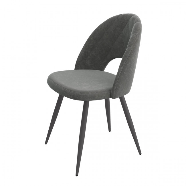 Стул Статус Десерт серый (велюр)