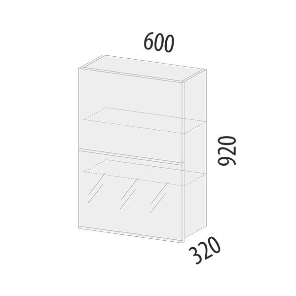 104.15 Шкаф-витрина Бостон 104.15 Шкаф-витрина Бостон