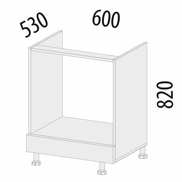 105.57 Стол под технику Грэйс