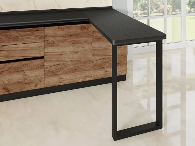 Опора барной стойки ОП2 Черная Опора барной стойки ОП2 Черная