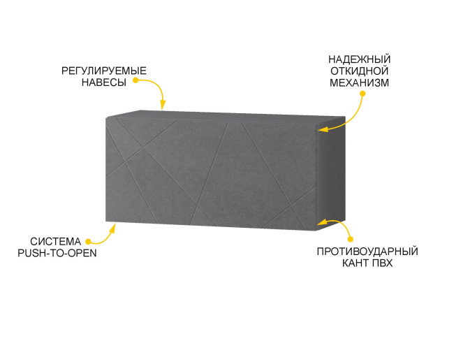 Полка навесная Джерси 602.41 Полка навесная Джерси 602.41