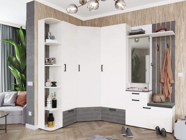 Прихожая Денвер 400 (ширина 153*227 см)