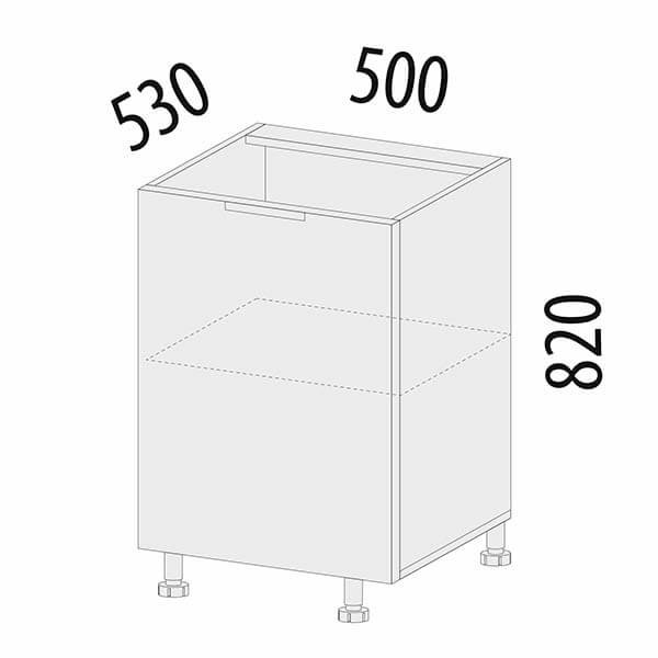 105.61 Стол 50 (лев/прав) Грэйс