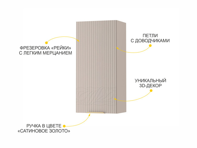 Шкаф кухонный (лев/прав) Флоренция 107.22 Шкаф кухонный (лев/прав) Флоренция 107.22