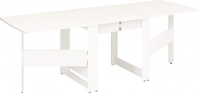 Стол книжка Колибри 12.2 Белый шпон