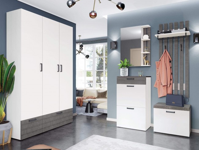 Прихожая Денвер 400 (ширина 135 и 120 см)