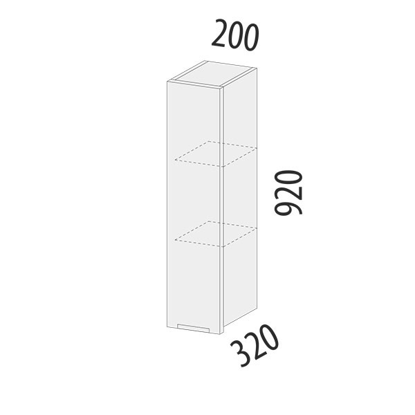 104.19 Шкаф (лев/прав) Бостон