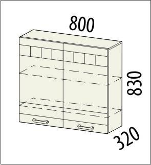 10.11 Шкаф 80х32х83