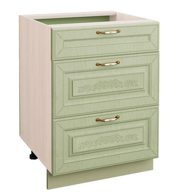 72.66 Стол с 3 ящиками 60х53х82