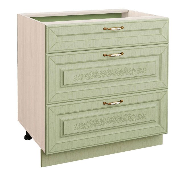 72.67 Стол с 3 ящиками 80х53х82 72.67 Стол с 3 ящиками 80х53х82