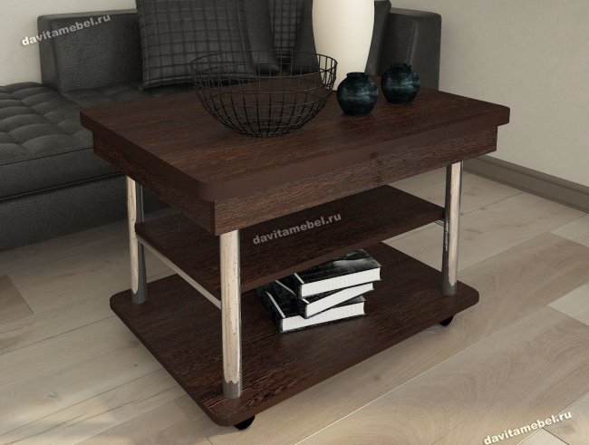 Стол журнальный Агат 22.2 Венге