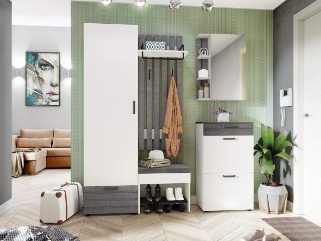 Прихожая Денвер 400 (ширина 180 см)