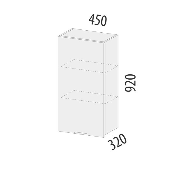104.22 Шкаф (лев/прав) Бостон 104.22 Шкаф (лев/прав) Бостон