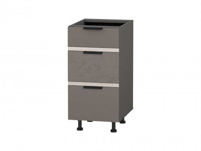 105.90 Стол 40 с ящиками (система плавного закрывания) Грэйс 105.90 Стол 40 с ящиками (система плавного закрывания) Грэйс