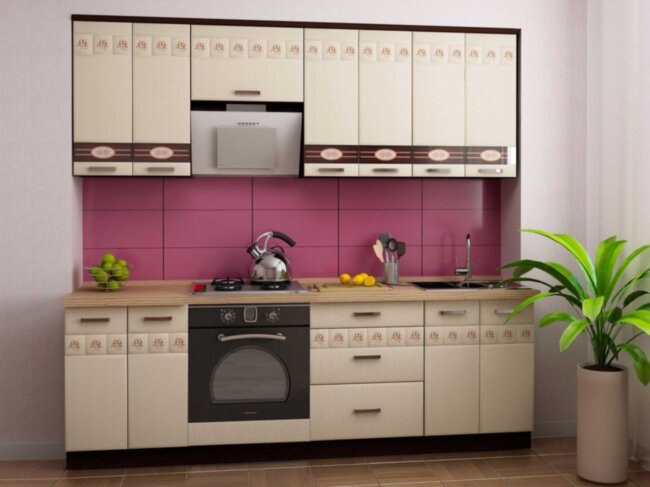 Аврора 9 кухонный гарнитур 2400