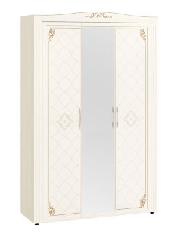 99.12 Шкаф 3-дверный с зеркалом Версаль 1450