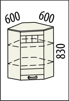 10.20 Шкаф угловой 60х60х83